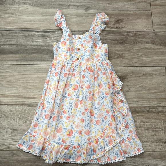 Tommy Bahama Other - Tommy Bahamas Spring Dress (Colors Peach, Light Blue, and Yellow)